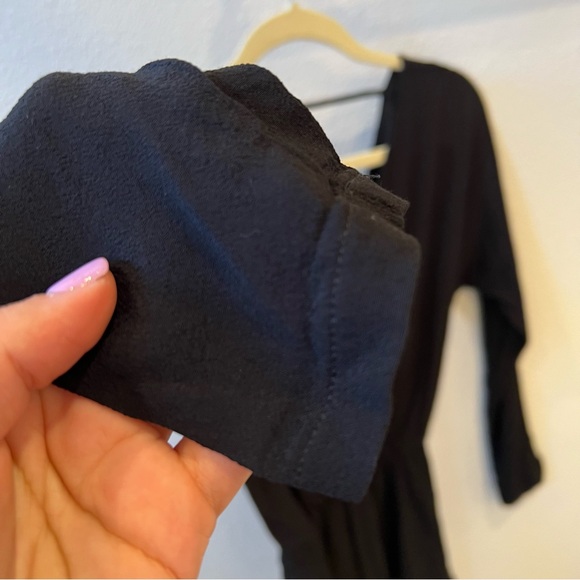 ASTR The Label Black Long Sleeve Romper - Picture 3 of 10